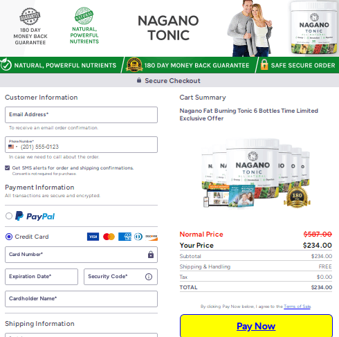Nagano Tonic order_page